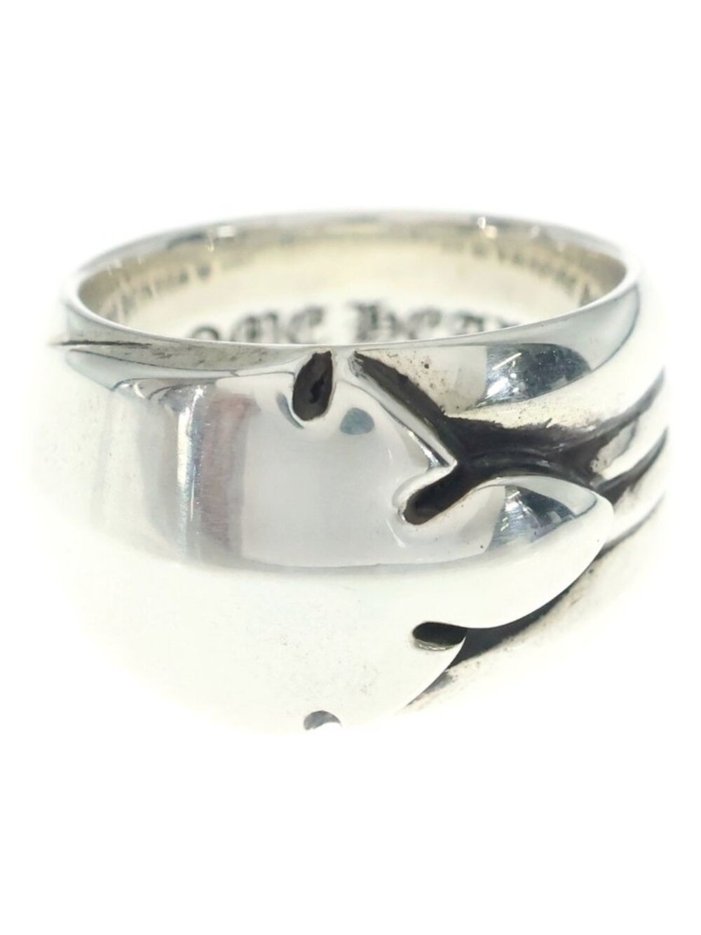 Chrome Hearts Single Flerknee Silver Ring